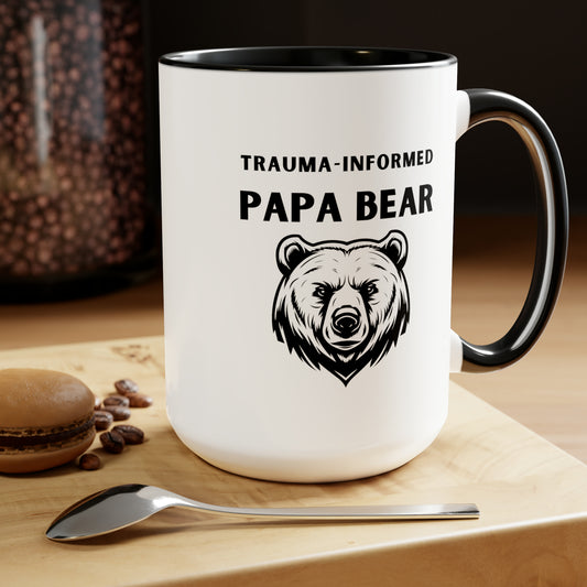 Trauma-Informed Papa Bear Mug