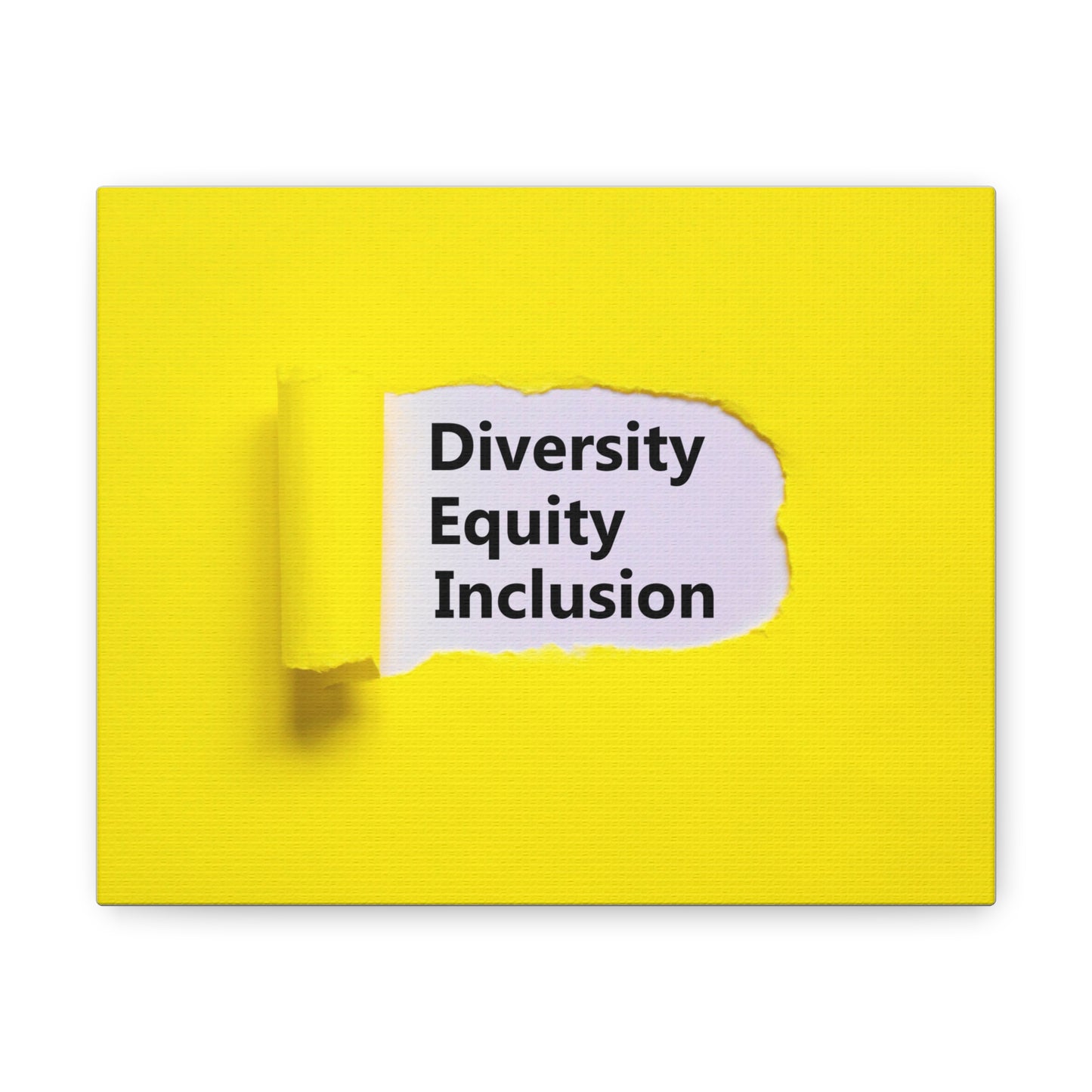 Diversity, Equity and Inclusion | Canvas Print