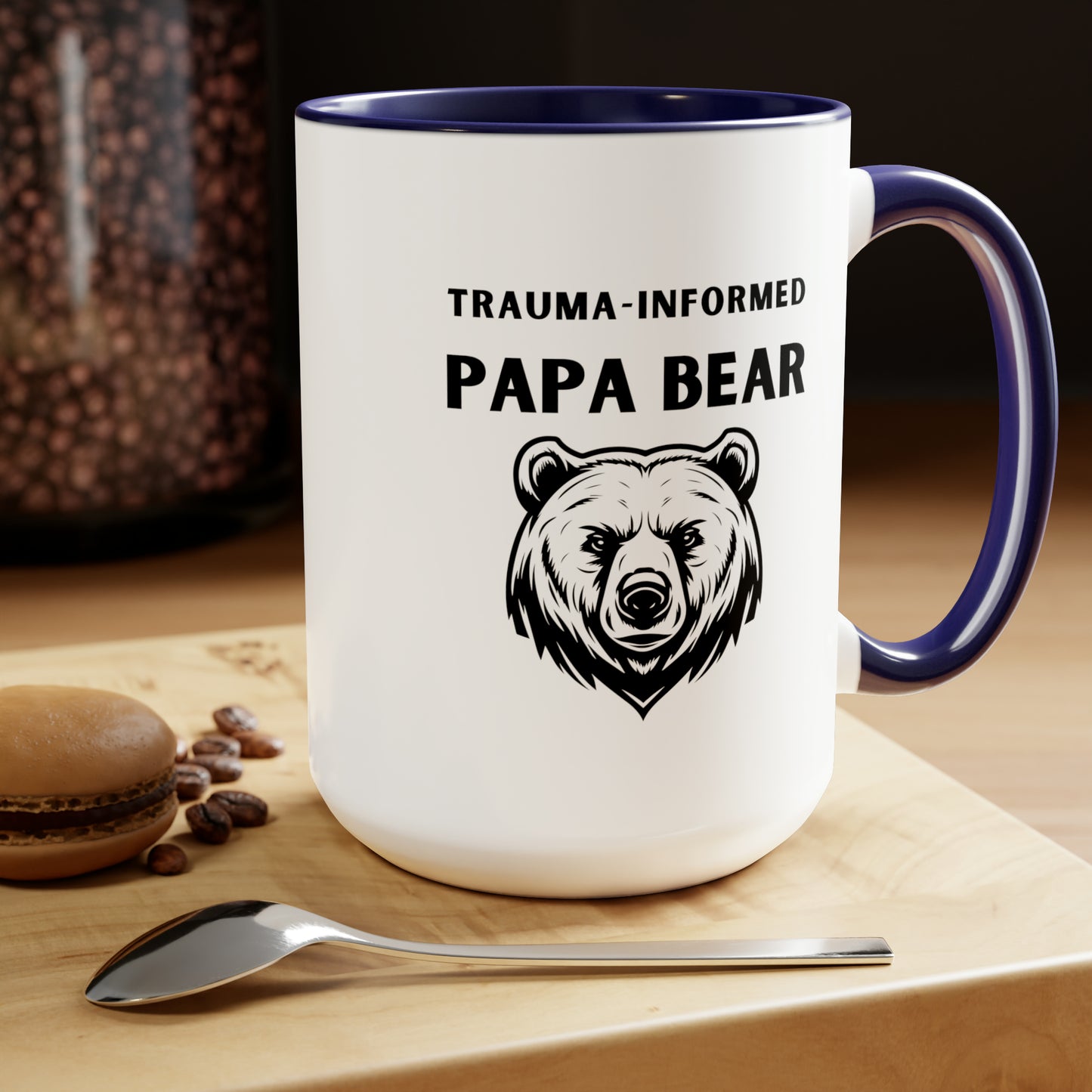 Trauma-Informed Papa Bear Mug