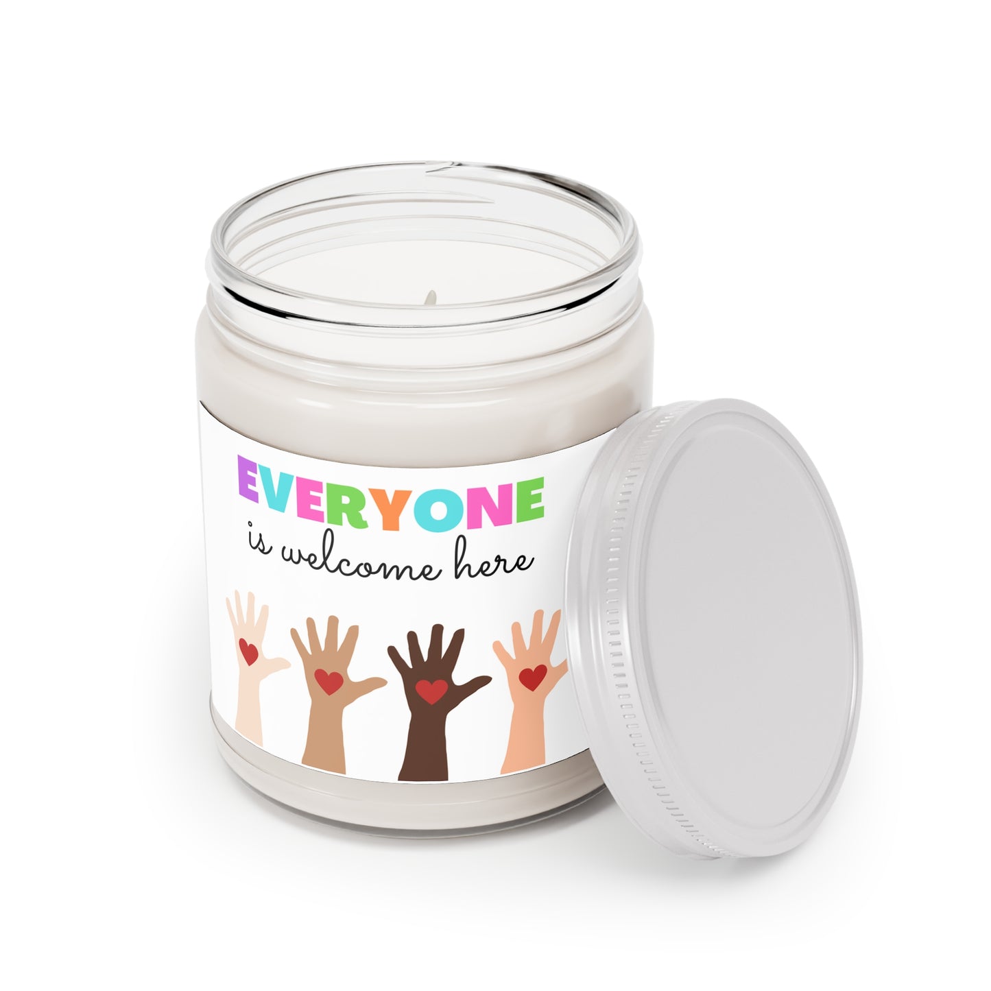 Everyone is Welcome Here Scented Candles, 9oz