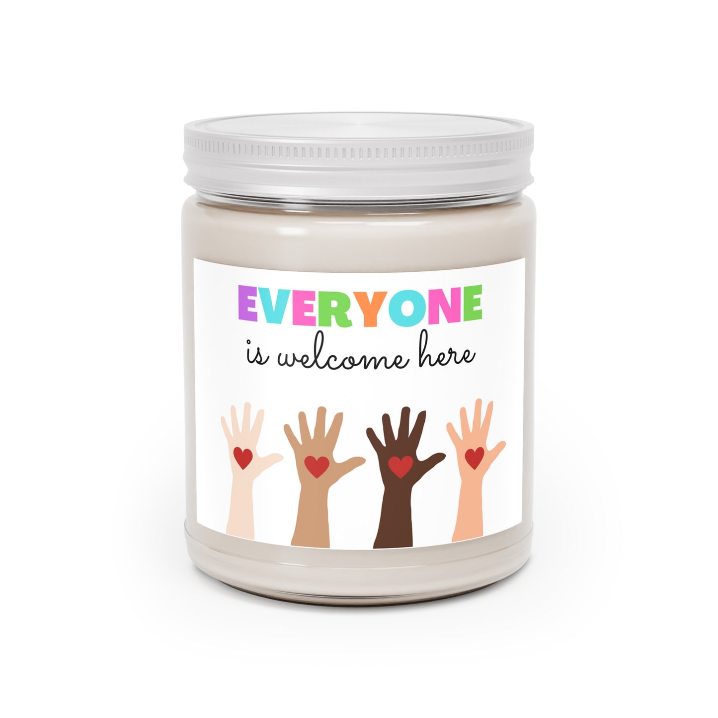 Everyone is Welcome Here Scented Candles, 9oz