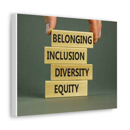 Diversity, Equity and Inclusion | Canvas Print
